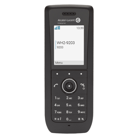 8158s 8168s wlan handset product screen image front